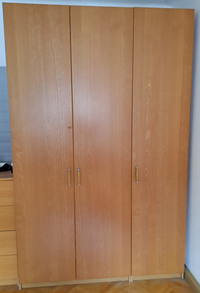 IKEA Pax-Holz 3trg, H= 236cm, L= 150cm, &euro; 150,00